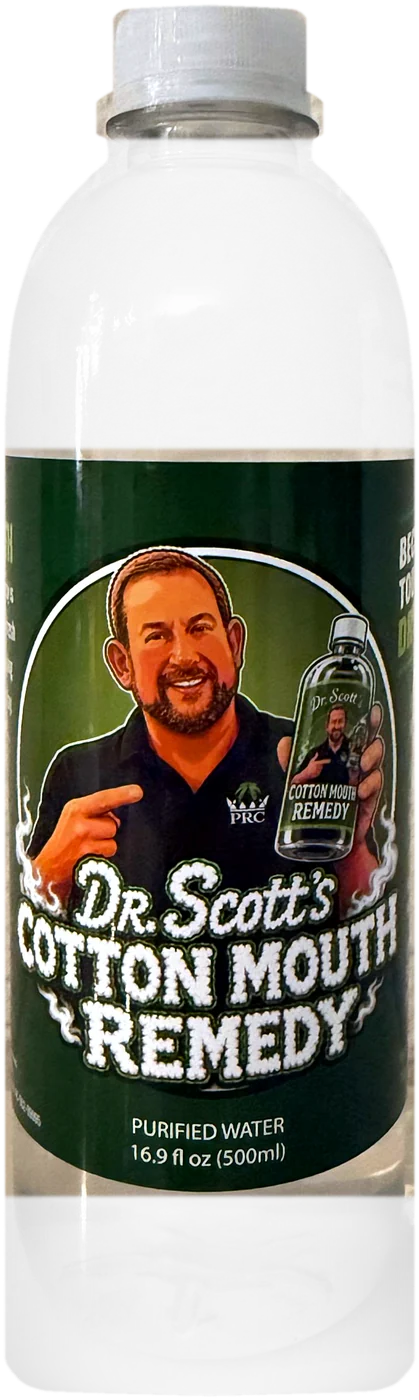 Dr. Scott's Cotton Mouth Remedy bottle