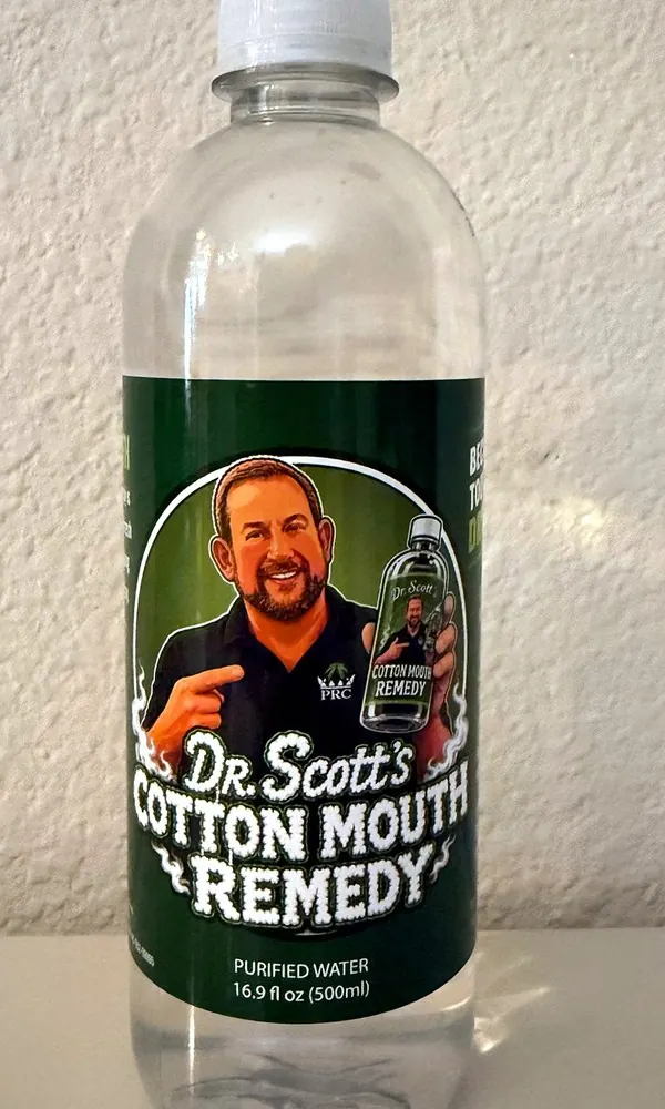 Dr. Scott\'s Cotton Mouth Remedy bottle